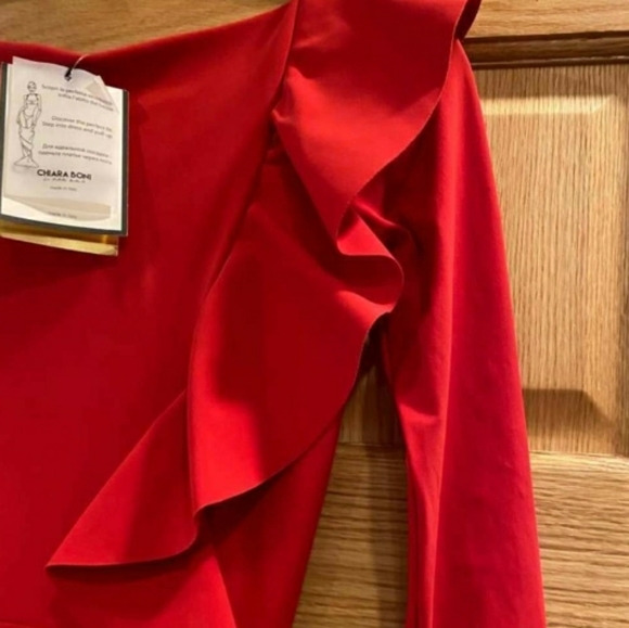 Chiara Boni Dilia Boat-Neck Trumpet Evening Gown - Picture 6 of 16